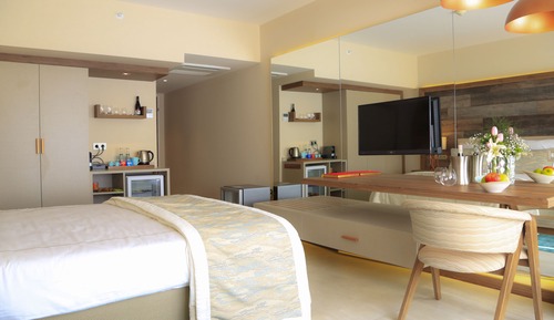 Superior Double Room, Partial Sea View