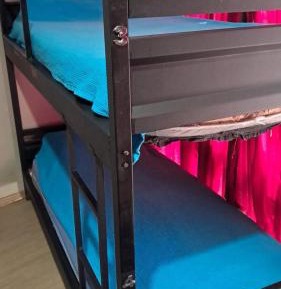 Bed in Male Dormitory Room