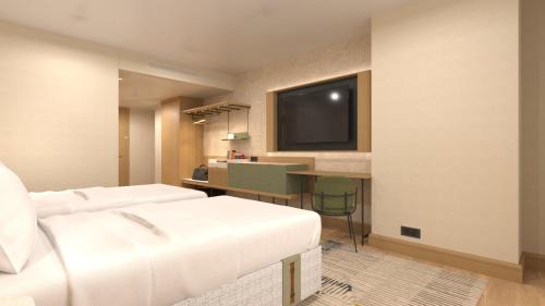 Twin Room with City View