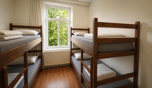 Bed in 6-Bed Female Dormitory Room