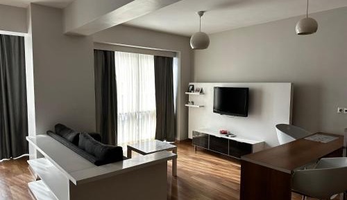 Deluxe One-Bedroom Apartment with City View