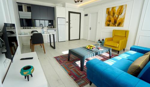 One-Bedroom Apartment with Balcony and City View