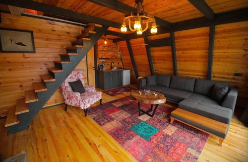 Ilmiye Apartment | Bungalow with Jacuzzi and Private Pool in Sapanca