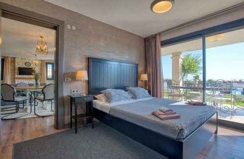 Cesme Villa | Gorgeous Duplex Villa with Chios View