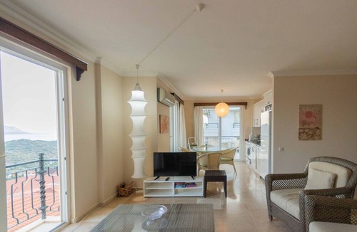 Kas Apartment | Sea View Flat 5 min to Ancient City in Kas