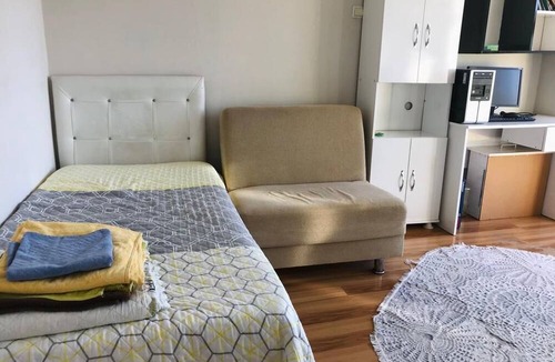 Antalya City Centre Apartment | 3+1 FAMİLY APARTMENT 6 PEOPLE ROOMS WİTH BALCONY
