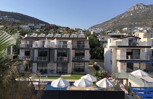 Kalkan Apartment | Stonehaus Apart Kalkan 1+1 Top floor with two balcony and sea view No:11