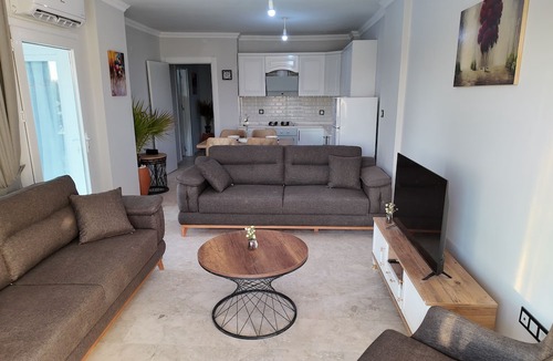 Akbuk Apartment | Luxury 2 Bedrooms Beachfront Apartments on the Sunny Turkish Riviera-C2 Ground