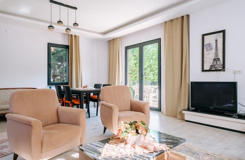 Sile Villa | Chic Villa w Pool, Garden, Fireplace in Sile