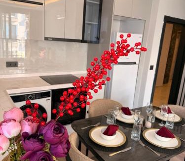 Okurcalar Apartment | Alanya Okurcalar 126 m Havuzlu Bir Yatak Odalı Daire