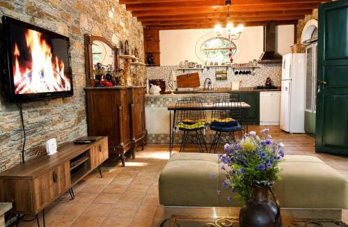 Kirazli Villa | Stone mansion with private pool and garden and authentic village house