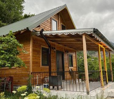 Macka Ski Chalet | Wooden House in Greenery