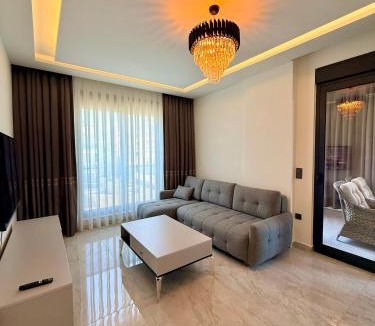 Alanya Apartment | SA Apartments! Luxury 2BR with Private Beach Access