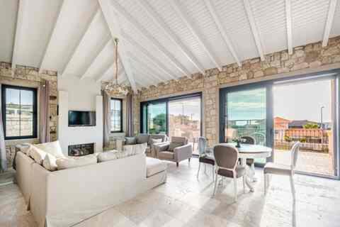Cesme Villa | VillaSunset with Sea, Chios and Sunset View