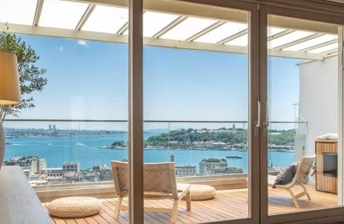 Galata Apartment | Luxury 2BD Duplex Bosphorus Stunning Views! #424
