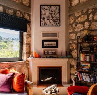 Karaburun Villa | Stone Villa & Private Pool in an Orchard - Aegean Retreat
