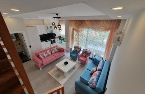 Kargicak Apartment | Dreamy luxury two-bedroom penthouse apartment with special forest, mountain and sea views