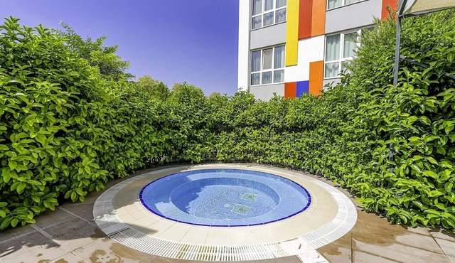 Studio Flat w Shared Pool and Garden in Antalya