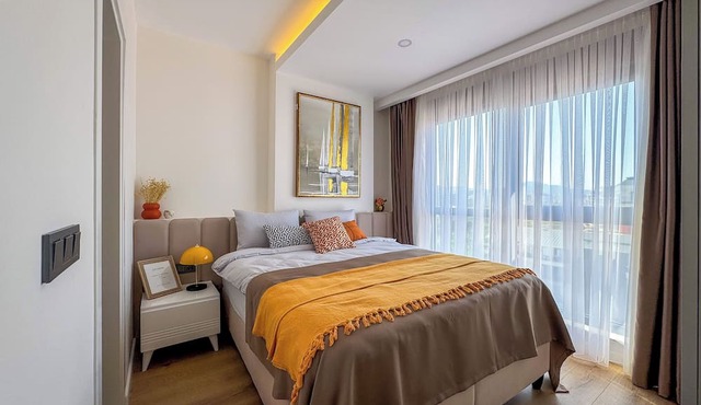 Qoople Green Ocean B55 2-bedroom apartment in serene Alanya