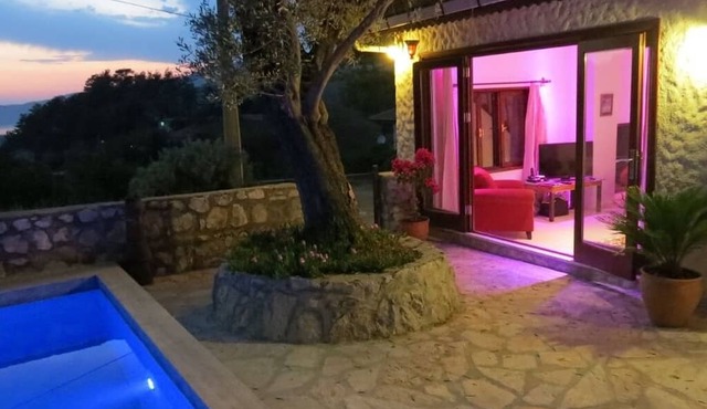 3 Bedroom Secluded Villa With Private Swimming Pool And Sea Views in Hisarönü