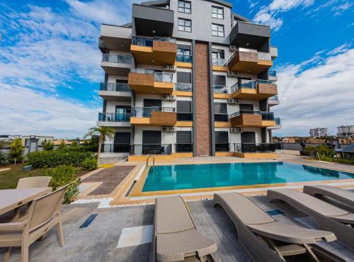 Dorado Suite No 15 Family Suite, Pool View 8 people in Aksu